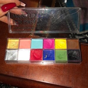 Makeup forever flash palette used